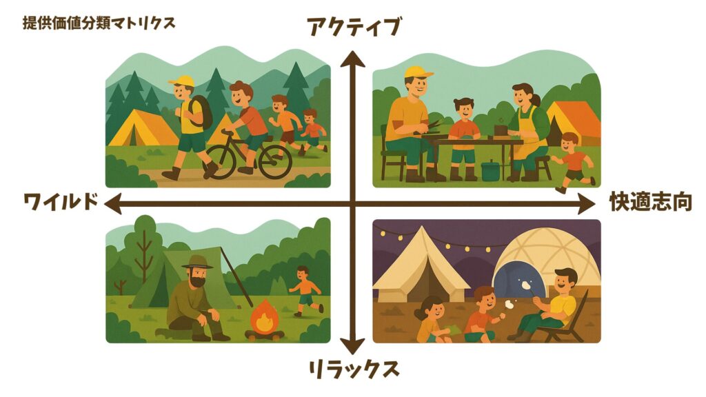 キャンプ場事業化計画とマーケティング戦略資料集 高稼動・高収益を目指す「キャンプヴィレッジ」とは | キャンプ